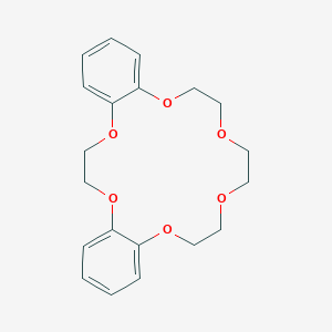 B082422 2,5,12,15,18,21-Hexaoxatricyclo[20.4.0.06,11]hexacosa-1(26),6,8,10,22,24-hexaene CAS No. 14262-61-4
