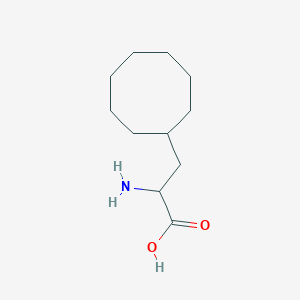 molecular formula C11H21NO2 B8242211 2-Amino-3-cyclooctyl-propionic acid 