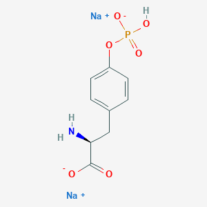 molecular formula C9H10NNa2O6P B8242312 Phospho-L-Tyrosine Disodium Salt CAS No. 1610350-91-8