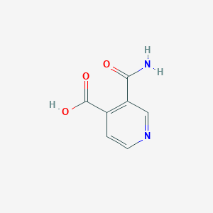 molecular formula C7H6N2O3 B8242316 3-Carbamylisonicotinic acid 