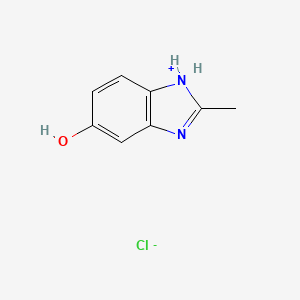 molecular formula C8H9ClN2O B8242406 CID 46743549 