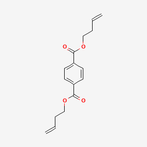 molecular formula C16H18O4 B8242530 1,4-Benzenedicarboxylic acid, di-3-butenyl ester CAS No. 62680-75-5