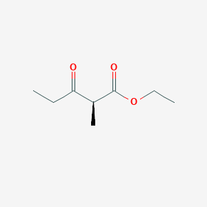 molecular formula C8H14O3 B8242570 ethyl (2S)-2-methyl-3-oxo-pentanoate 