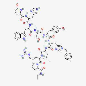 molecular formula C66H86N18O12 B8242656 CID 16129619 