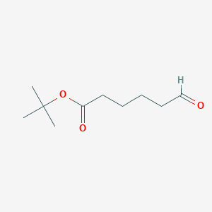 molecular formula C10H18O3 B8242897 6-氧代己酸叔丁酯 