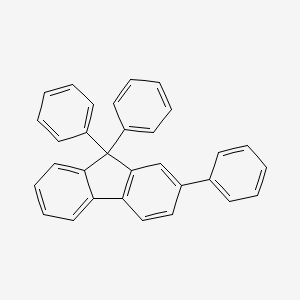 molecular formula C31H22 B8243003 2,9,9-Triphenyl-9H-fluorene 