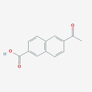 molecular formula C13H10O3 B8243068 6-乙酰-2-萘甲酸 