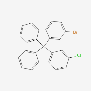 9-(3-Bromophenyl)-2-chloro-9-phenyl-9H-fluorene