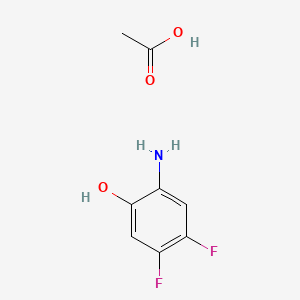 2-Amino-4,5-difluorophenol acetate
