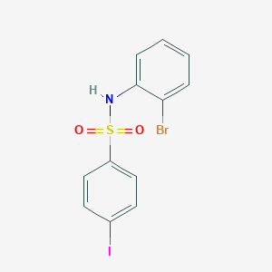 molecular formula C12H9BrINO2S B8243713 N-(2-Bromophenyl)-4-iodobenzenesulfonamide 