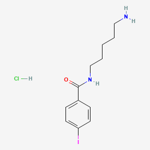 N-(5-Aminopentyl)-4-iodobenzamide hydrochloride
