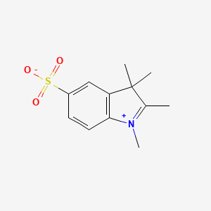1,2,3,3-Tetramethyl-3H-indol-1-ium-5-sulfonate