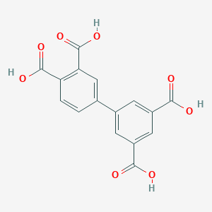 molecular formula C16H10O8 B8244262 [1,1'-Biphenyl]-3,3',4,5'-tetracarboxylic acid 