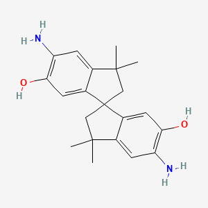 5,5'-Diamino-3,3,3',3'-tetramethyl-2,2',3,3'-tetrahydro-1,1'-spirobi[indene]-6,6'-diol