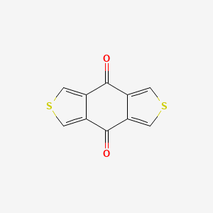 molecular formula C10H4O2S2 B8244585 2,6-Dithia-s-indacene-4,8-dione CAS No. 33527-23-0