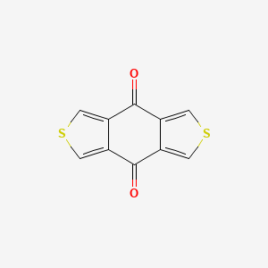 molecular formula C10H4O2S2 B8244585 2,6-二硫代-s-茚满-4,8-二酮 CAS No. 33527-23-0