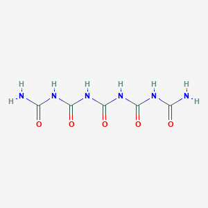 molecular formula C5H8N6O5 B8244608 3,5,7-Trioxo-2,4,6,8-tetraazanonanediamide 
