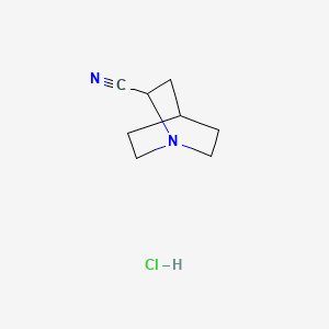 Quinuclidine-2-carbonitrile hydrochloride