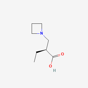 (S)-2-(Azetidin-1-ylmethyl)butanoic acid