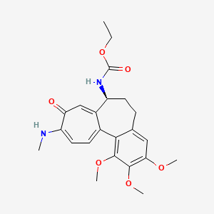 ethyl N-[(7S)-1,2,3-trimethoxy-10-(methylamino)-9-oxo-6,7-dihydro-5H-benzo[a]heptalen-7-yl]carbamate