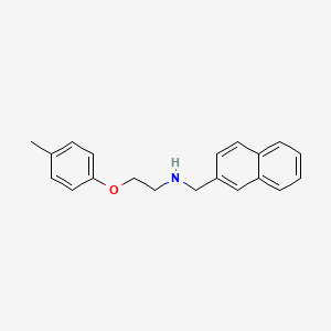 molecular formula C20H21NO B8245291 N-(Naphthalen-2-ylmethyl)-2-(P-tolyloxy)ethanamine 