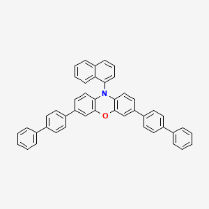 3,7-Di([1,1'-biphenyl]-4-yl)-10-(naphthalen-1-yl)-10H-phenoxazine