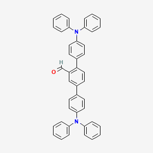 4,4''-Bis(diphenylamino)-[1,1':4',1''-terphenyl]-2'-carbaldehyde