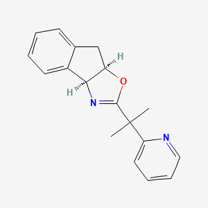 (3aS,8aR)-2-(2-(Pyridin-2-yl)propan-2-yl)-8,8a-dihydro-3aH-indeno[1,2-d]oxazole