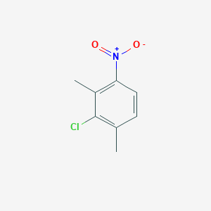 molecular formula C8H8ClNO2 B8245859 2-Chloro-1,3-dimethyl-4-nitro-benzene 