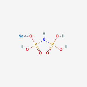 molecular formula H4NNaO6P2 B8245923 Sodium iminodiphosphoric acid 