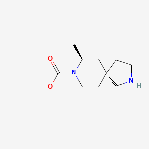Rel-tert-butyl (5R,7S)-7-methyl-2,8-diazaspiro[4.5]decane-8-carboxylate