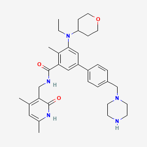 molecular formula C34H45N5O3 B8246013 Ezh2-IN-13 