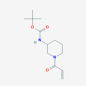 tert-butyl N-(1-prop-2-enoyl-3-piperidyl)carbamate