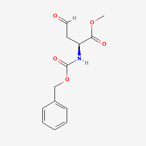 molecular formula C13H15NO5 B8246166 (S)-2-((苄氧羰基)氨基)-4-氧代丁酸甲酯 