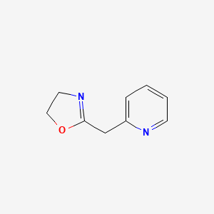 molecular formula C9H10N2O B8246249 2-(Pyridin-2-ylmethyl)-4,5-dihydrooxazole 