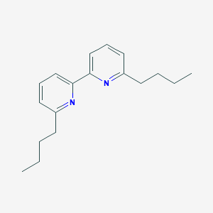 molecular formula C18H24N2 B8246327 2,2'-Bipyridine, 6,6'-dibutyl- CAS No. 61633-07-6