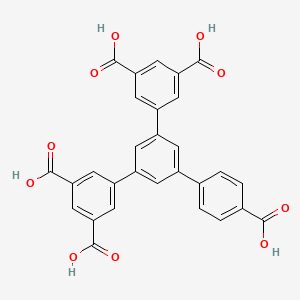 5-[3-(4-carboxyphenyl)-5-(3,5-dicarboxyphenyl)phenyl]benzene-1,3-dicarboxylic acid