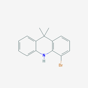 molecular formula C15H14BrN B8246401 4-Bromo-9,9-dimethyl-9,10-dihydroacridine 