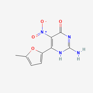 molecular formula C9H8N4O4 B8246501 CID 66718383 