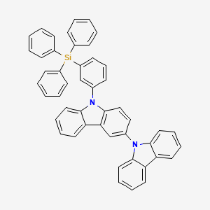 9-(3-(Triphenylsilyl)phenyl)-9h-3,9'-bicarbazole