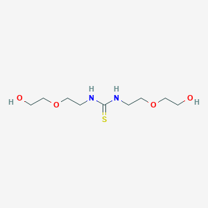 molecular formula C9H20N2O4S B8246776 1,3-Bis(2-(2-hydroxyethoxy)ethyl)thiourea 