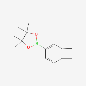2-{Bicyclo[4.2.0]octa-1,3,5-trien-3-yl}-4,4,5,5-tetramethyl-1,3,2-dioxaborolane