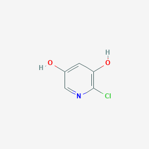 molecular formula C5H4ClNO2 B8247014 2-Chloropyridine-3,5-diol 