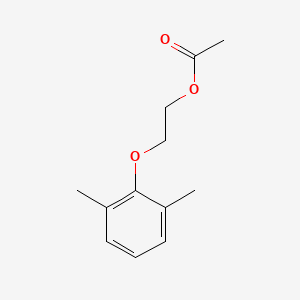 molecular formula C12H16O3 B8247017 2-(2,6-Dimethylphenoxy)ethyl acetate 
