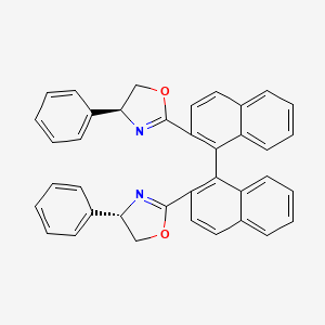 (1S)-2,2'-Bis((S)-4-phenyl-4,5-dihydrooxazol-2-yl)-1,1'-binaphthalene
