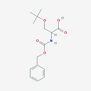 B082473 2-(((Benzyloxy)carbonyl)amino)-3-(tert-butoxy)propanoic acid CAS No. 14464-36-9