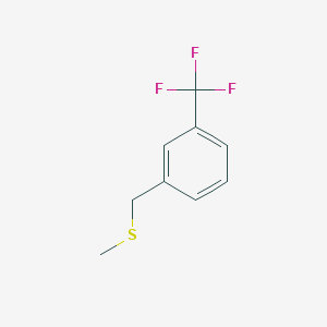 1-(Methylsulfanylmethyl)-3-(trifluoromethyl)benzene