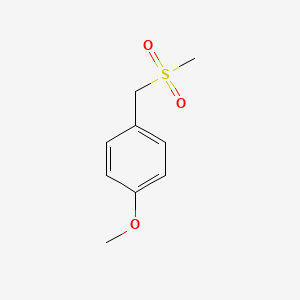 molecular formula C9H12O3S B8247370 1-Methoxy-4-((methylsulfonyl)methyl)benzene 