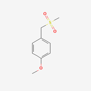 molecular formula C9H12O3S B8247370 1-甲氧基-4-((甲磺酰基)甲基)苯 