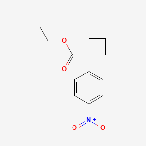 Ethyl 1-(4-nitrophenyl)cyclobutanecarboxylate
